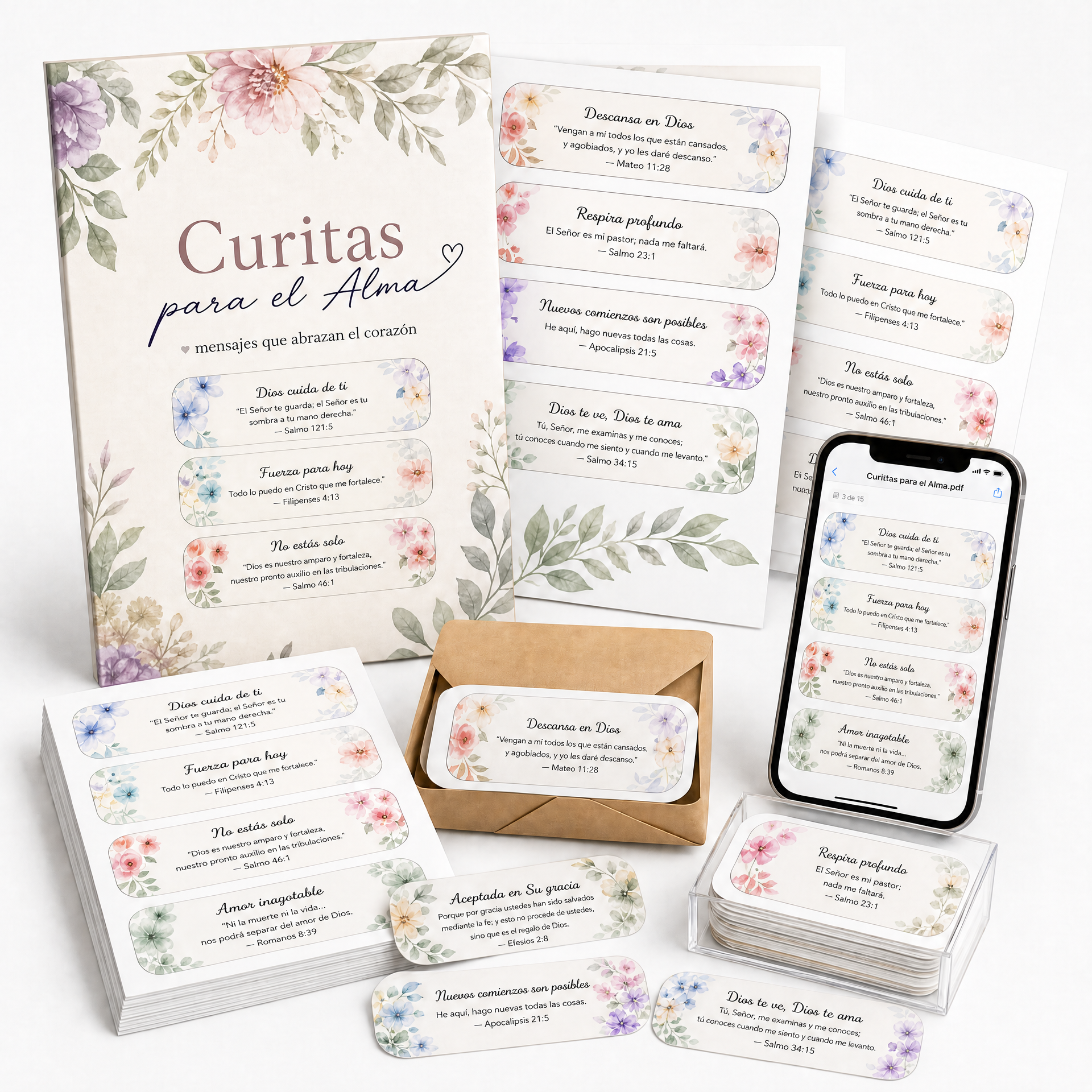 Colección Completa de 120 Curitas para el Alma